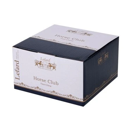 Чайный набор 2пр фарфор Horse club на 1 персону 300мл (36)