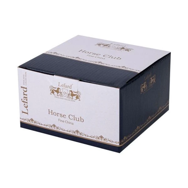 Чайный набор 2пр фарфор Horse club на 1 персону 300мл (36)