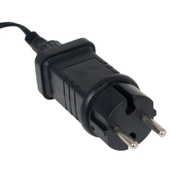 Проектор верхушка на елку 4LED белый 0°-180° 24,3х6,5х25,5см ПВХ черный 220В 50гц СНОУ БУМ