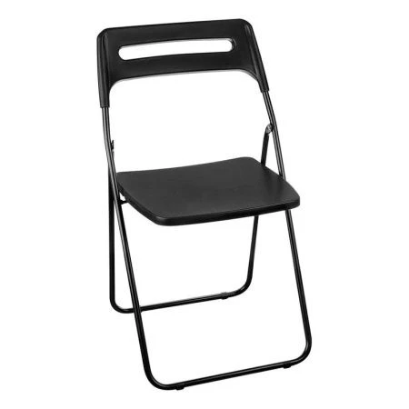 Стул складной 445*412*820мм металл/пластик VIKEA черный (4)