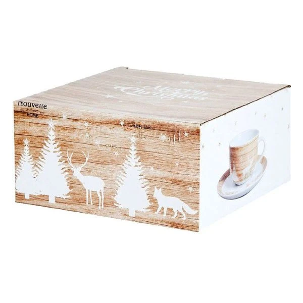 Чайная пара 220 мл Winter Forest в п/у