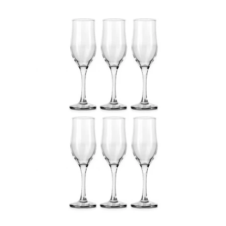 Бокалы для шампанского набор 6шт 200мл стекло ТЮЛИП (8)
