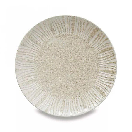 Тарелка мелкая 27,5см фарфор Solaris бежевая в крапинку Линии обеденная MW602-AX0309 (24)