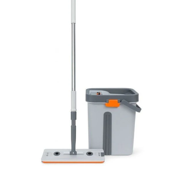 Комплект для влажной уборки (ведро МОП швабра с пл.насадкой 38*12см) JK-108/JC-18029 в уп (12)