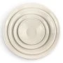 Тарелка глубокая 600мл 18*5,5см фарфор 7" JC-17837 (60)
