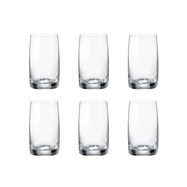 Стаканы набор 6шт 250мл стекло ИДЕАЛ/ПАВАУ 25015/250S (8) 12752