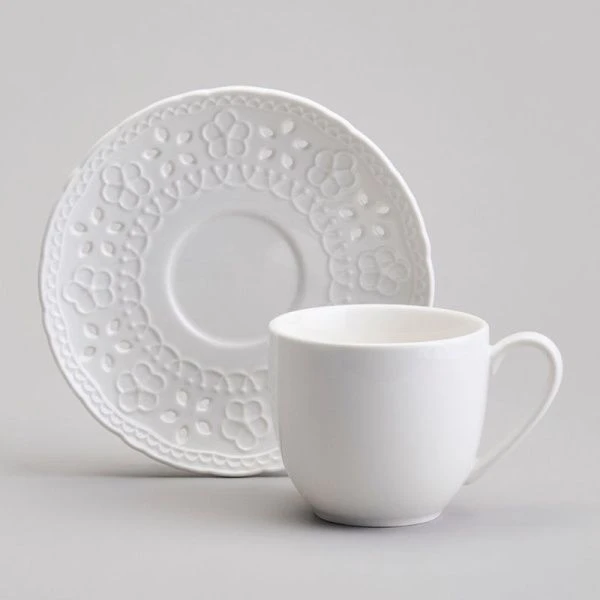 Чайный набор 4пр фарфор Style на 2 персоны 220мл (18)