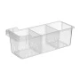Контейнер универсальный 5л 145*380*140мм пластик Cypress с разделителями бесцветный (20) 221331901/0