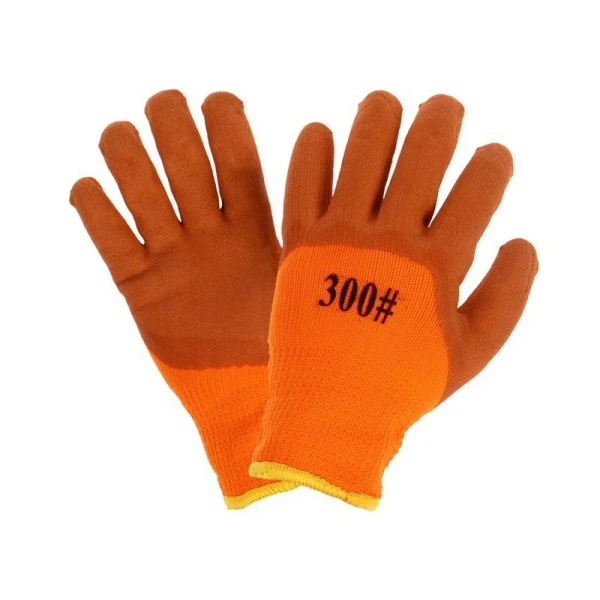 Перчатки акриловые теплые обливные 3/4 Люкс (оранжевые) (480) Перчатки акриловые теплые обливные 3/4 Люкс (оранжевые) (480)