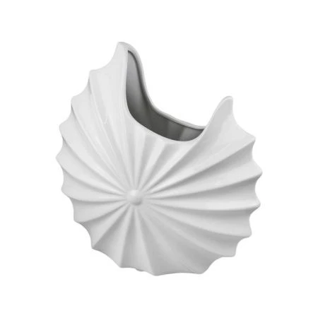 Ваза для цветов 28см керамика белая JC-16107 (12)