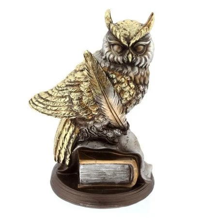 яяяФигурка Сова полистоун 14*12*20см