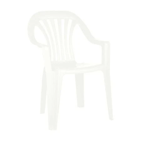 Стул детский 370*360*550мм пластик белый (5)