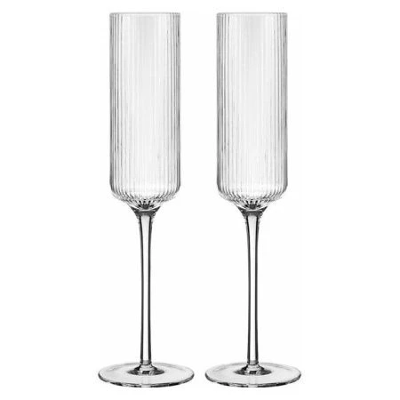 Бокалы для шампанского набор 2шт 240мл стекло BILLIBARRI KRISIUM (12)