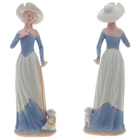 яяяСтатуэтка Дама с собачкой 34 см