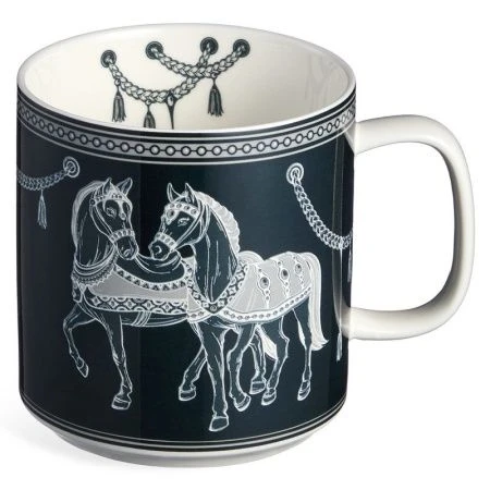 Кружка 400мл фарфор Horse club (36)