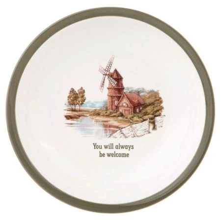 Тарелка глубокая 800мл 21*5см фарфор Family House суповая (16)