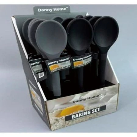 Ложка кулинарная 31*7*13см силикон Pro Cook DH4189-MIX/JC-18321 (12/72)