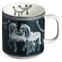 Кружка 400мл фарфор Horse club (36)