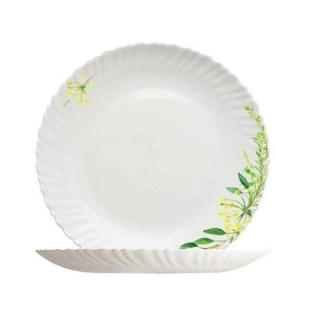 Тарелка мелкая 19см стеклокерамика СВЕЖЕСТЬ десертная OLHP-75/K2140 (6/72)