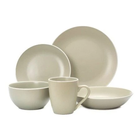 Тарелка мелкая 24см фарфор SCANDY OLIVE обеденная TDP530 (6)