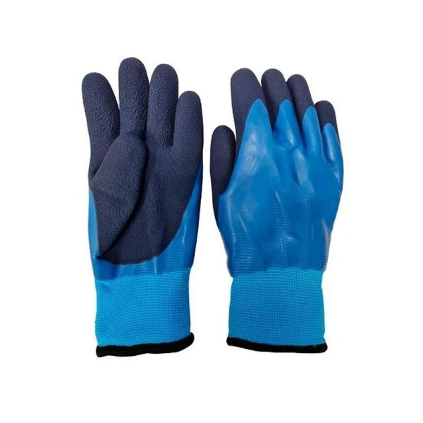Перчатки рабочие нитриловые утепленные -30С полный облив синие ST-1428 (360) Перчатки рабочие нитриловые утепленные -30С полный облив синие ST-1428 (360)