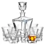Набор для виски 7пр (графин 620мл, 6 стаканов 250мл) стекло JC-16178 (4)