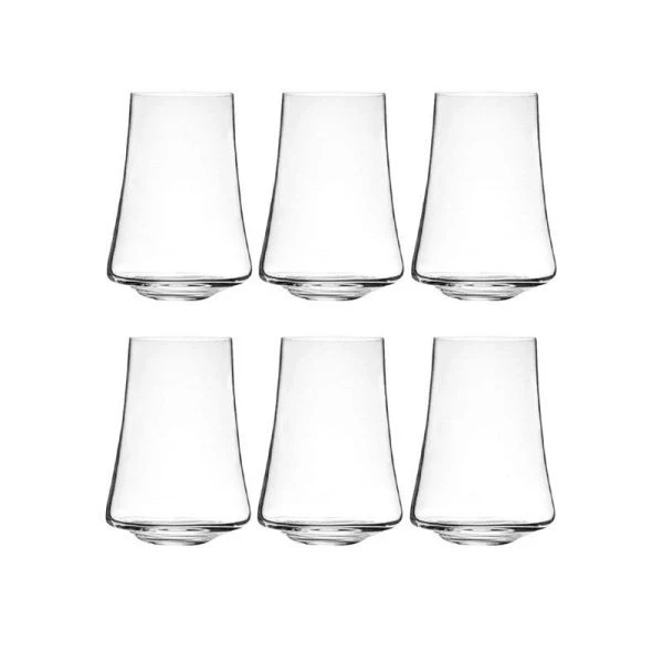 Стаканы для воды набор 6шт 400мл стекло ЭКСТРА (4/8)