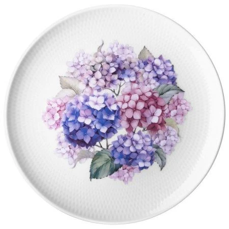 Тарелки мелкие набор 2шт 20,5см фарфор HORTENSIA десертные (13)