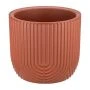 Кашпо 7,8л 280мм пластик РАМОНА со вставкой терракотовый (1)