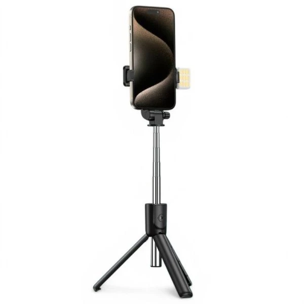 Монопод+Штатив FaizFull FG22+LED лампа 70см BT-V5.0 черный (50)