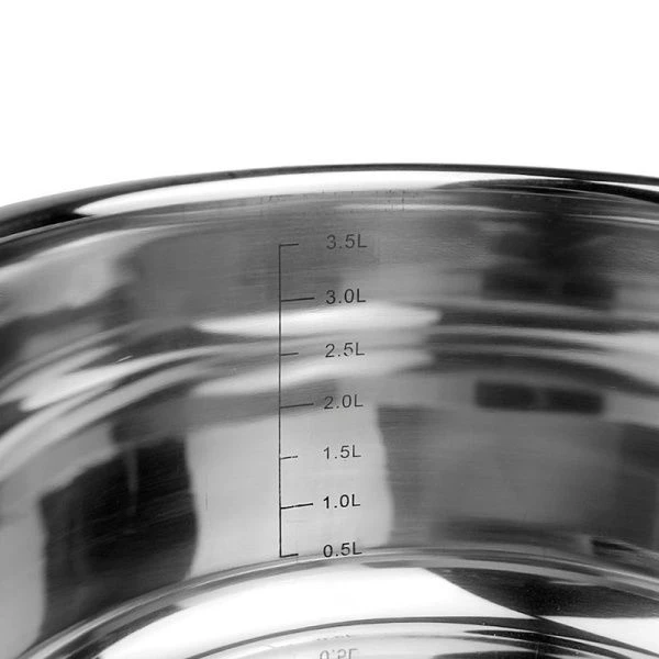 Кастрюля 4л нерж.сталь со стекл.крышкой 22см h11см капс.дно индукция арт.100526 (4)