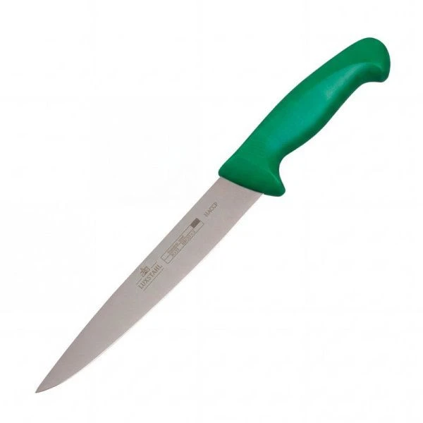 Нож универсальный 8" 20cм нерж.сталь зеленый HACCP Luxstahl W016 кт1439 (1)