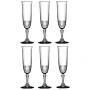 Бокалы для шампанского набор 6шт 163мл стекло КАРАТ (4)