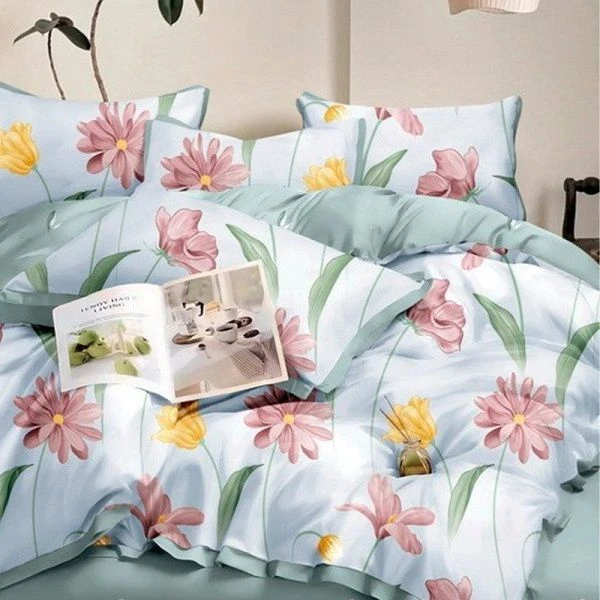 КПБ 1,5сп сатин Твил (под.215*150, пр.215*150, нав. 70*70*2) (Т25-0412)