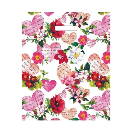 Пакет с вырубной ручкой полиэтилен 36*43+3см Болинья (50/1000)