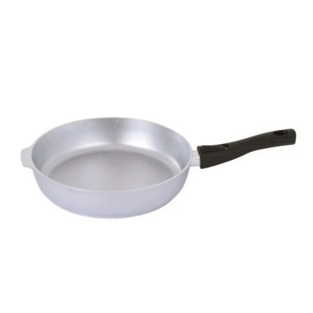 Сковорода 28см h6,5см алюминий без крышки съем.ручка (7)