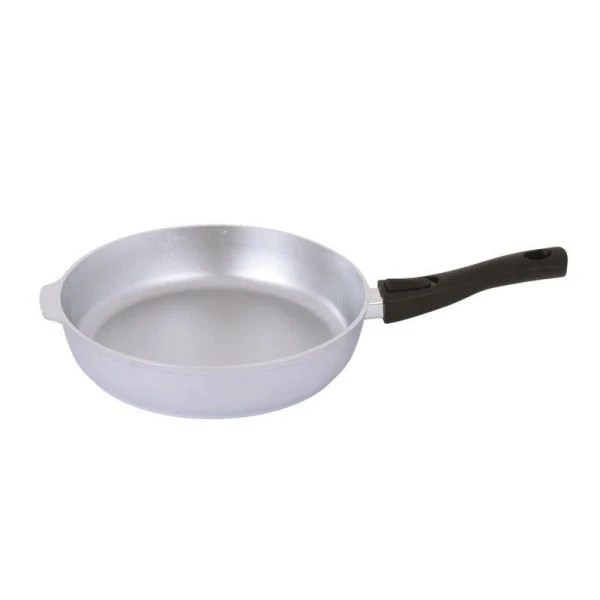 Сковорода 28см h6,5см алюминий без крышки съем.ручка (7)