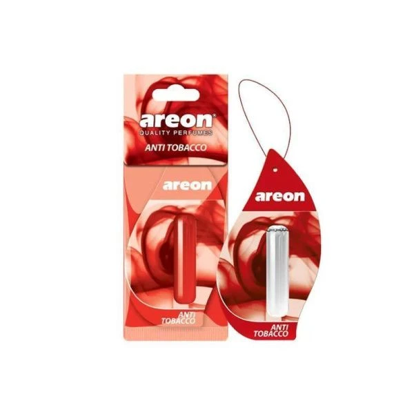 Ароматизатор подвесной сухой   с капсулой Areon LIQUID 5мл. Anti Tobacco (Антитабак) 3800034963367