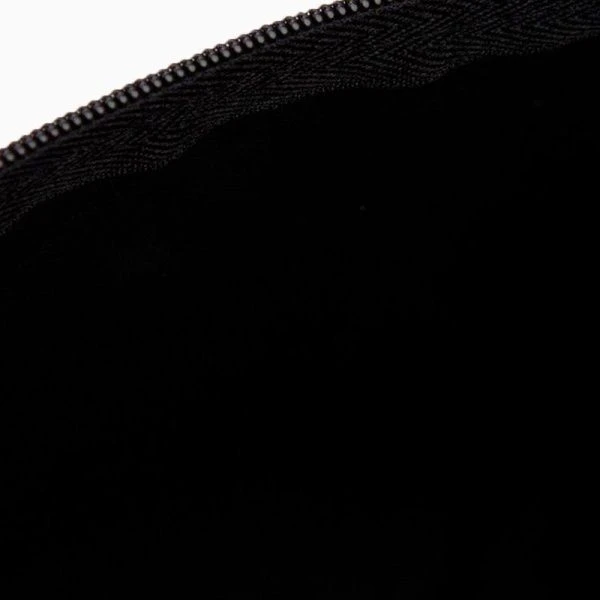 Косметичка 19*1*11см нейлон Буквы отдел. на молнии, черный (500)