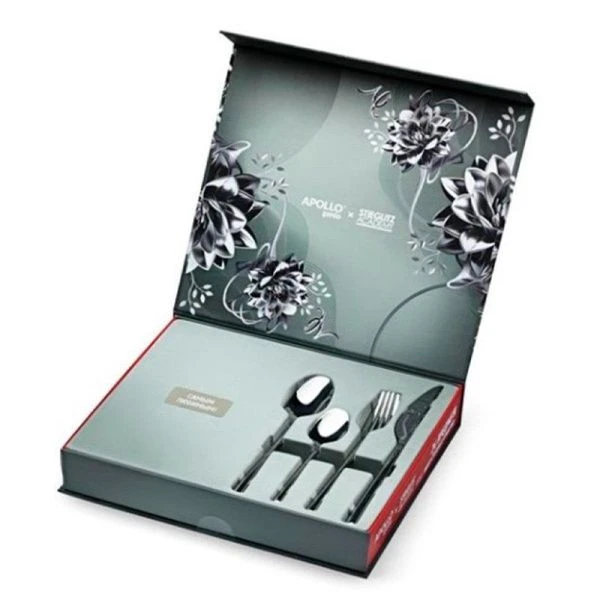 Набор столовых приборов нерж.сталь 24пр Petals PTL-24 (8) Набор столовых приборов нерж.сталь 24пр Petals PTL-24 (8)