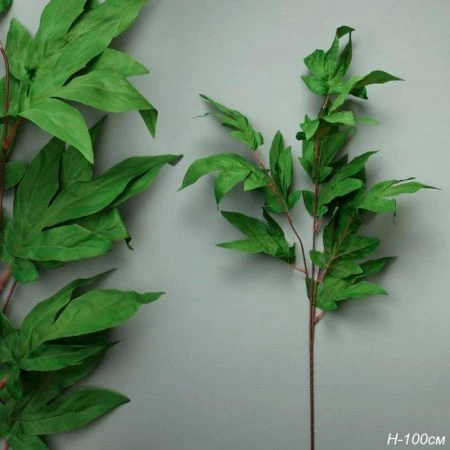 Декор Лист пиона 100см ZHQ-32 (100/200)