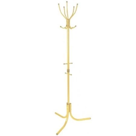яяяВешалка напольная 5 крючков ВК5 Комфорт 700*700*1800 золото (1)