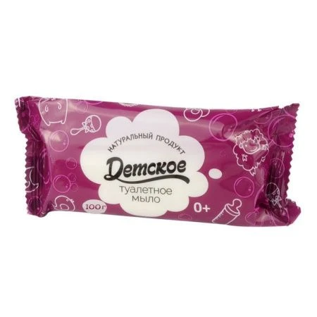 Мыло туалетное Детское 100г (70/87)