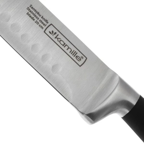 Нож Сантоку 16см нерж.сталь рукоятка 14,5см "soft touch" (72)