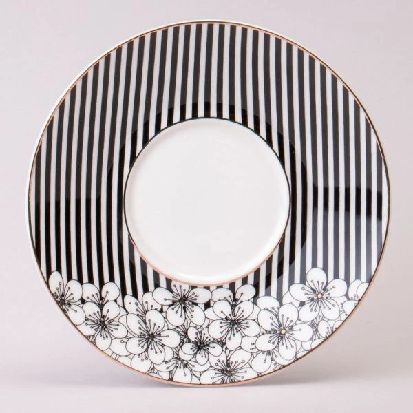 Кофейный набор 4пр фарфор Top Style на 2 персоны 180мл QY626-D204M-2 (18)