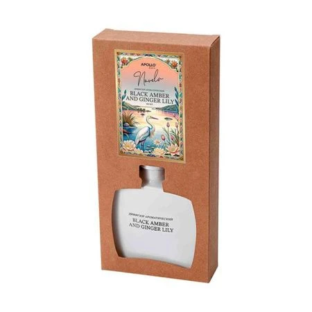 Аромадиффузор 100мл Novela Black amber and ginger lily