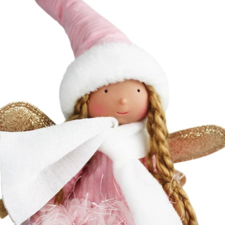 Фигурка новогодняя ФЕЯ 44*18*15см текстиль JC-16801 (56)