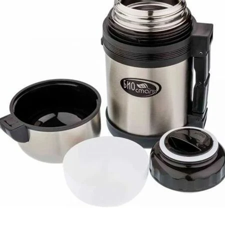 Термос 1л (24-32ч) нерж.сталь универсальный NG-1000 -1