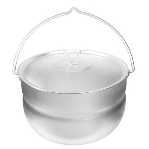 Котел походный 6л алюминий КЛАССИКА с крышкой (6)