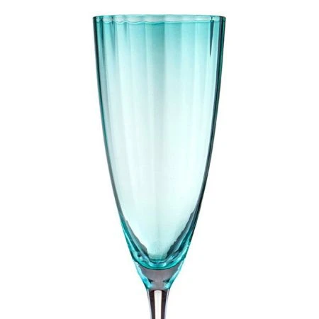Бокалы для шампанского набор 2шт 290мл стекло Mirage изумрудный (6)